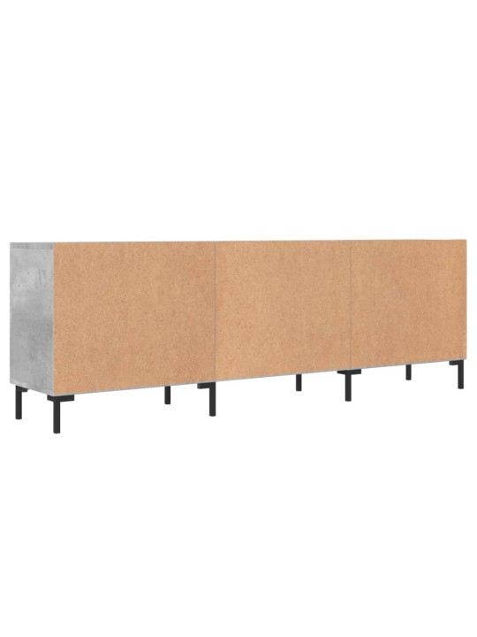 TV skříňka betonově šedá 150 x 30 x 50 cm kompozitní dřevo