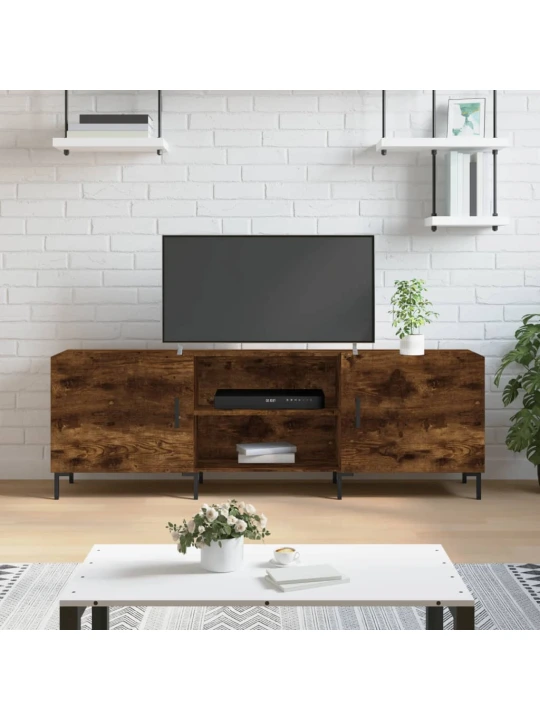 TV skříňka kouřový dub 150 x 30 x 50 cm kompozitní dřevo