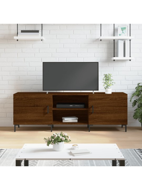 TV skříňka hnědý dub 150 x 30 x 50 cm kompozitní dřevo
