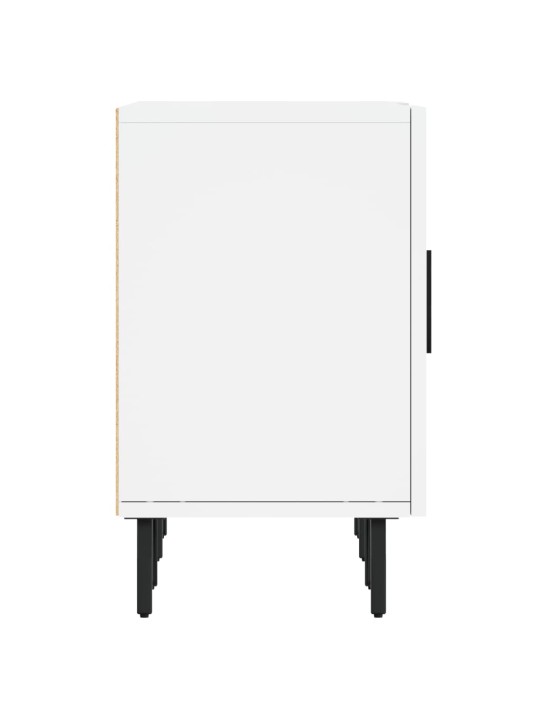 TV skříňka bílá 150 x 30 x 50 cm kompozitní dřevo