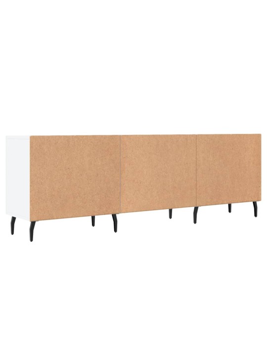 TV skříňka bílá 150 x 30 x 50 cm kompozitní dřevo