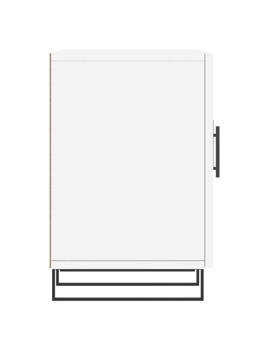 TV skříňka bílá 150 x 30 x 50 cm kompozitní dřevo