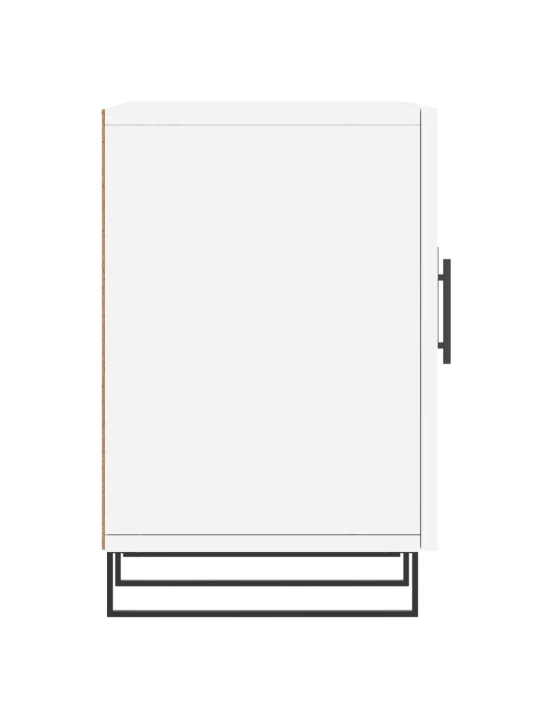 TV skříňka bílá 150 x 30 x 50 cm kompozitní dřevo