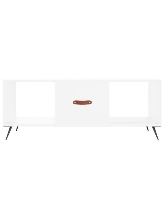 Konferenční stolek bílý 102 x 50 x 40 cm kompozitní dřevo
