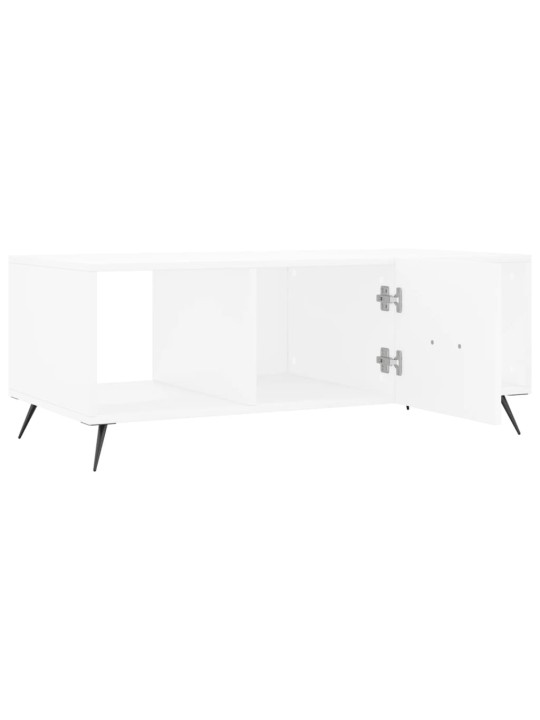 Konferenční stolek bílý 102 x 50 x 40 cm kompozitní dřevo