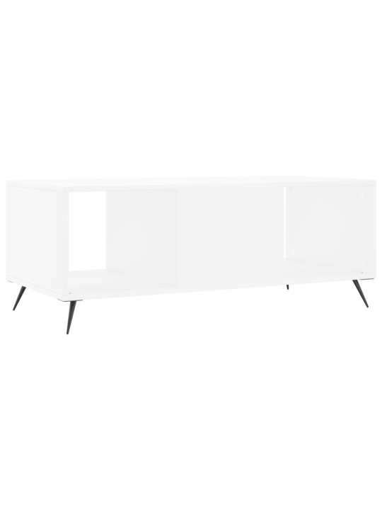 Konferenční stolek bílý 102 x 50 x 40 cm kompozitní dřevo