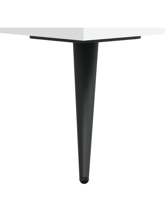 Konferenční stolek bílý 102 x 50 x 40 cm kompozitní dřevo
