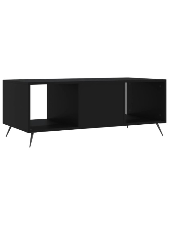Konferenční stolek černý 102 x 50 x 40 cm kompozitní dřevo
