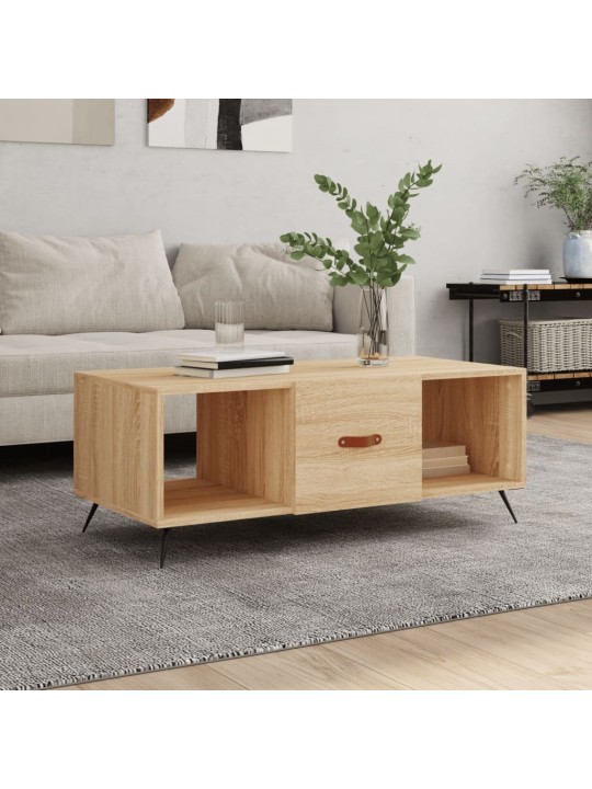 Konferenční stolek dub sonoma 102 x 50 x 40 cm kompozitní dřevo
