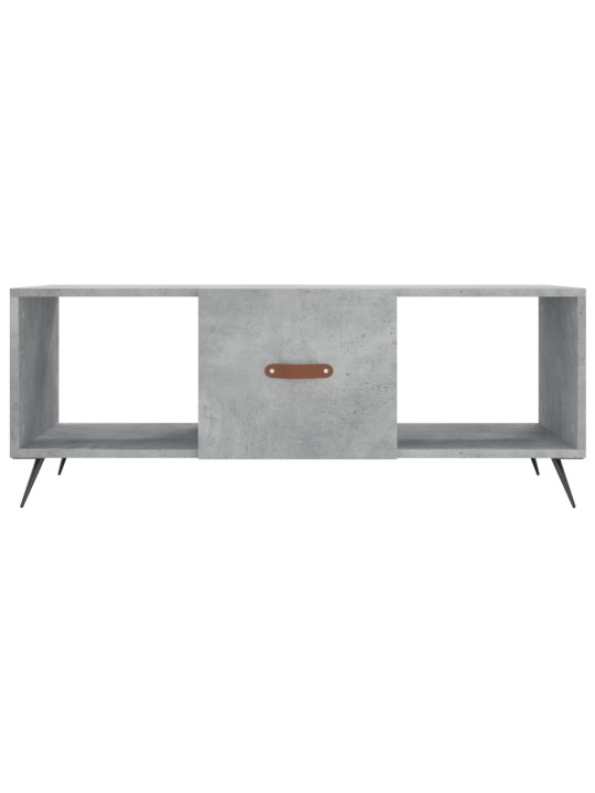 Konferenční stolek betonově šedý 102x50x40 cm kompozitní dřevo