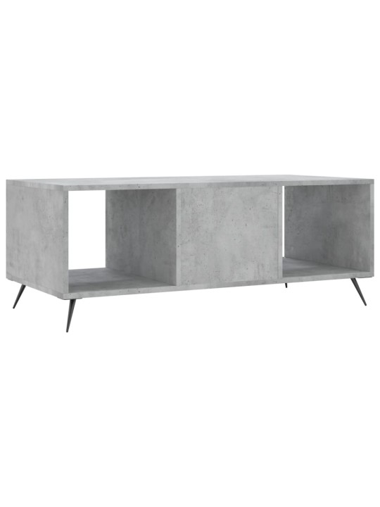 Konferenční stolek betonově šedý 102x50x40 cm kompozitní dřevo