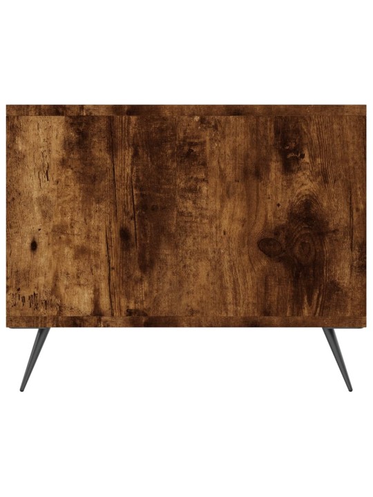 Konferenční stolek kouřový dub 102x50x40 cm kompozitní dřevo