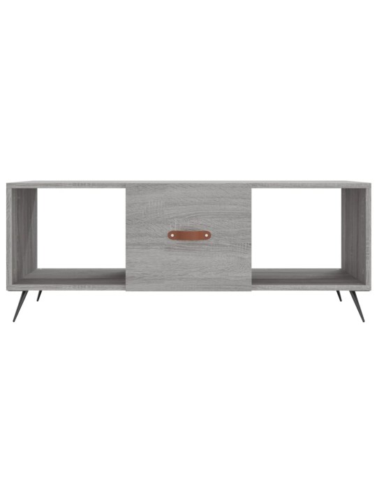Konferenční stolek šedý sonoma 102x50x40 cm kompozitní dřevo