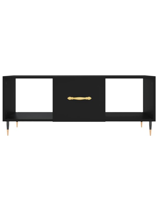 Konferenční stolek černý 102 x 50 x 40 cm kompozitní dřevo