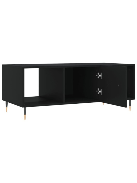 Konferenční stolek černý 102 x 50 x 40 cm kompozitní dřevo