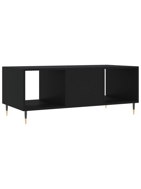 Konferenční stolek černý 102 x 50 x 40 cm kompozitní dřevo