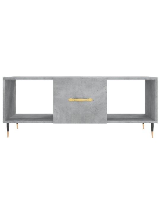 Konferenční stolek betonově šedý 102x50x40 cm kompozitní dřevo