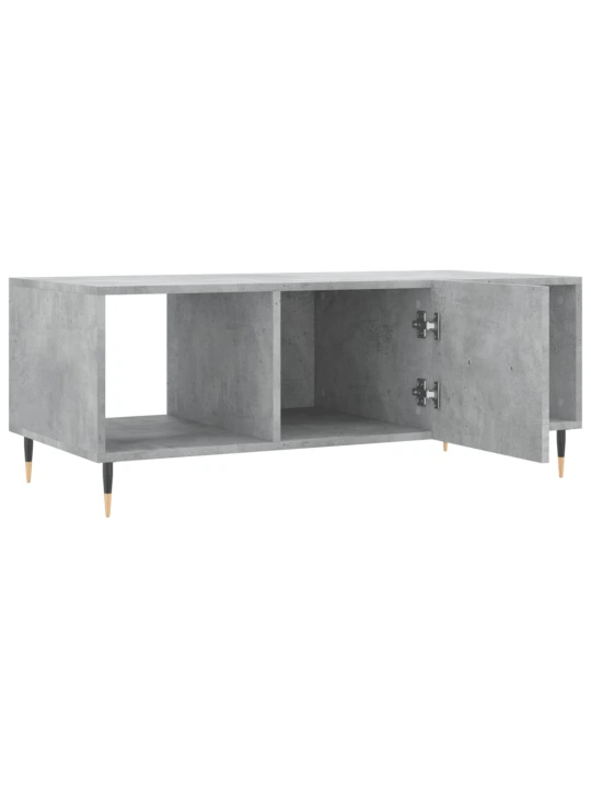 Konferenční stolek betonově šedý 102x50x40 cm kompozitní dřevo