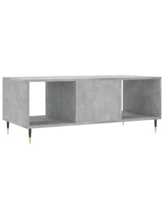 Konferenční stolek betonově šedý 102x50x40 cm kompozitní dřevo
