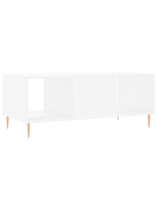 Konferenční stolek bílý 102 x 50 x 40 cm kompozitní dřevo