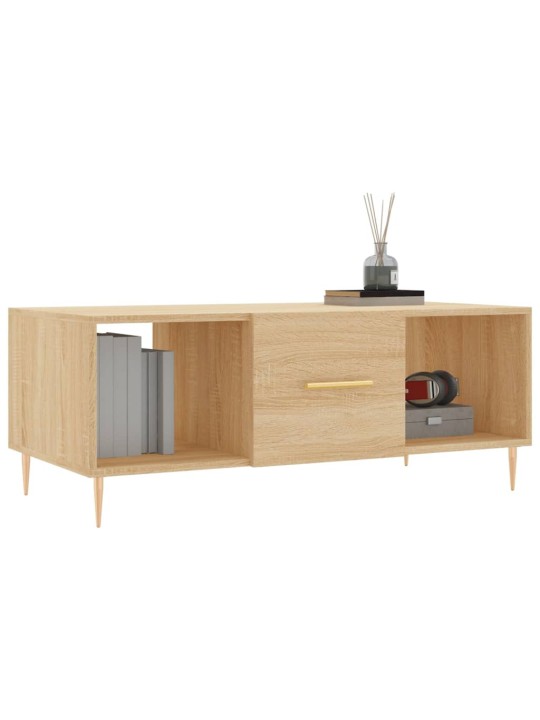 Konferenční stolek dub sonoma 102 x 50 x 40 cm kompozitní dřevo
