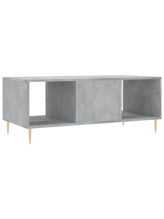 Konferenční stolek betonově šedý 102x50x40 cm kompozitní dřevo