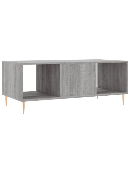 Konferenční stolek šedý sonoma 102x50x40 cm kompozitní dřevo