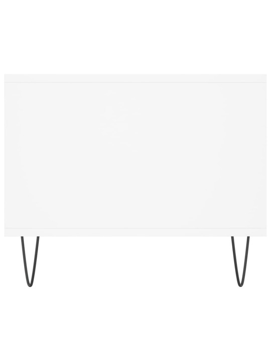 Konferenční stolek bílý 102 x 50 x 40 cm kompozitní dřevo