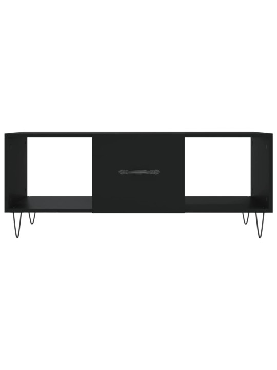 Konferenční stolek černý 102 x 50 x 40 cm kompozitní dřevo