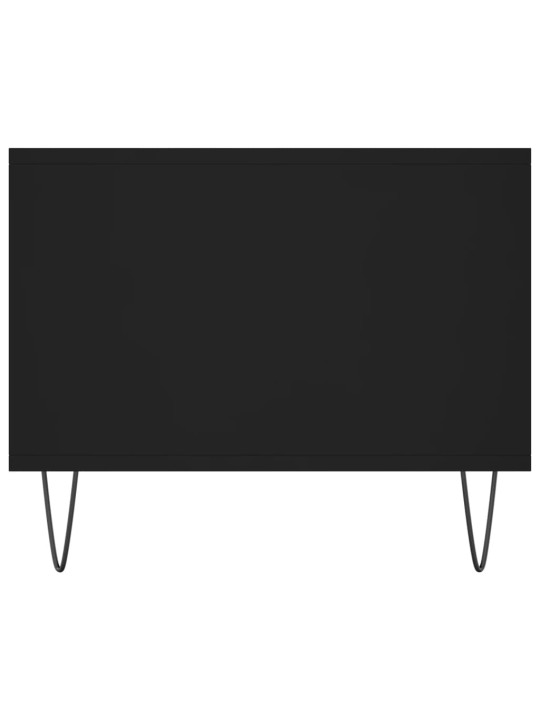 Konferenční stolek černý 102 x 50 x 40 cm kompozitní dřevo