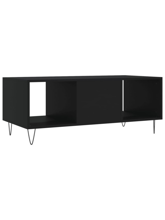 Konferenční stolek černý 102 x 50 x 40 cm kompozitní dřevo