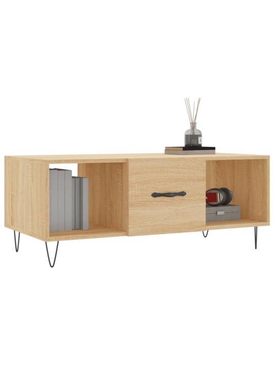 Konferenční stolek dub sonoma 102 x 50 x 40 cm kompozitní dřevo