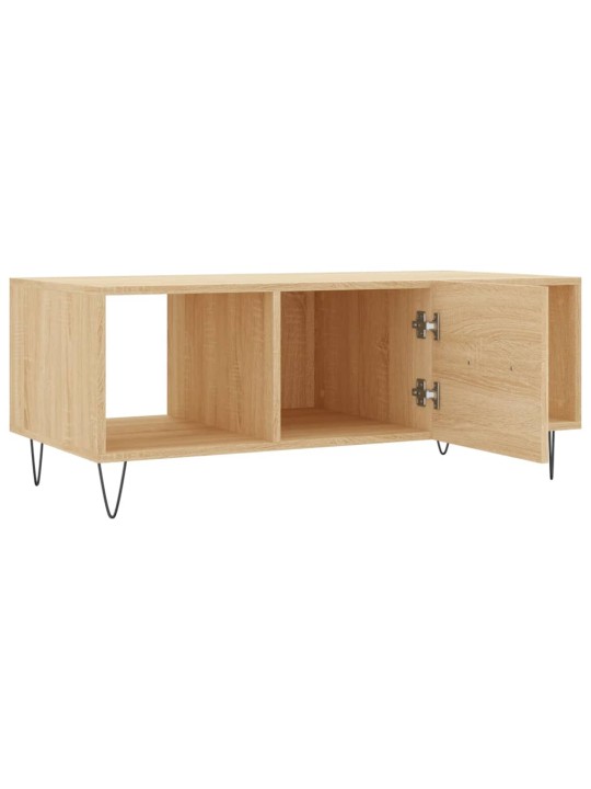 Konferenční stolek dub sonoma 102 x 50 x 40 cm kompozitní dřevo