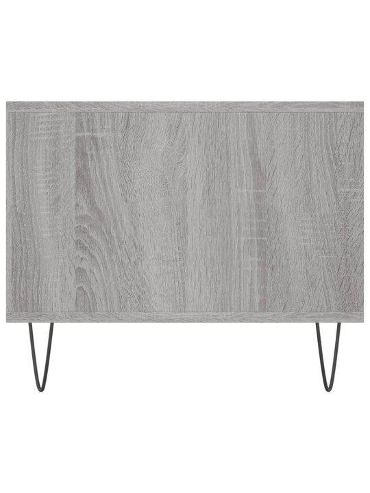 Konferenční stolek šedý sonoma 102x50x40 cm kompozitní dřevo