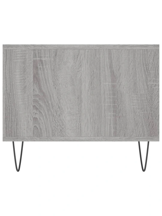 Konferenční stolek šedý sonoma 102x50x40 cm kompozitní dřevo
