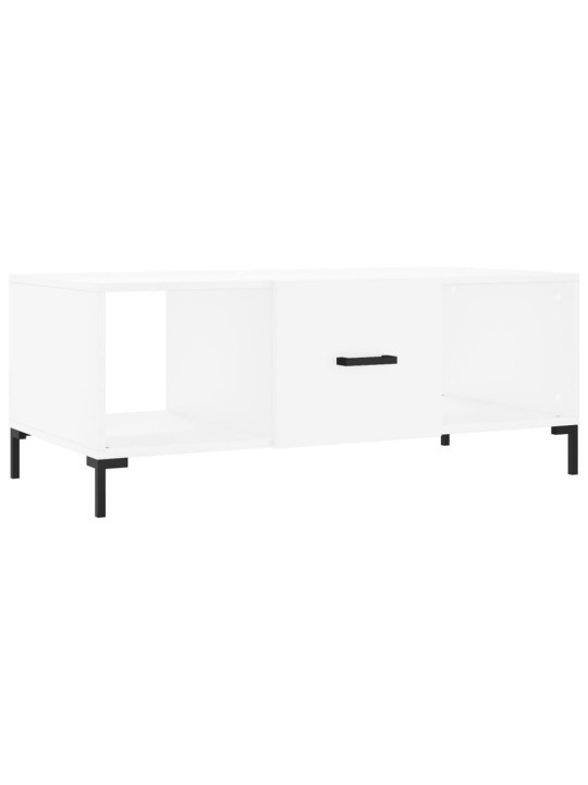 Konferenční stolek bílý 102 x 50 x 40 cm kompozitní dřevo