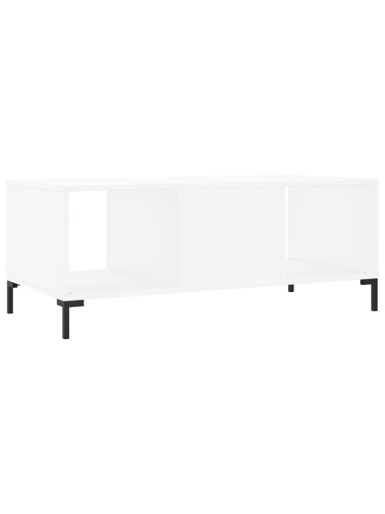 Konferenční stolek bílý 102 x 50 x 40 cm kompozitní dřevo