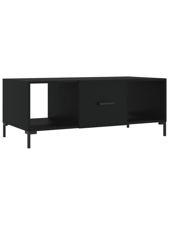Konferenční stolek černý 102 x 50 x 40 cm kompozitní dřevo