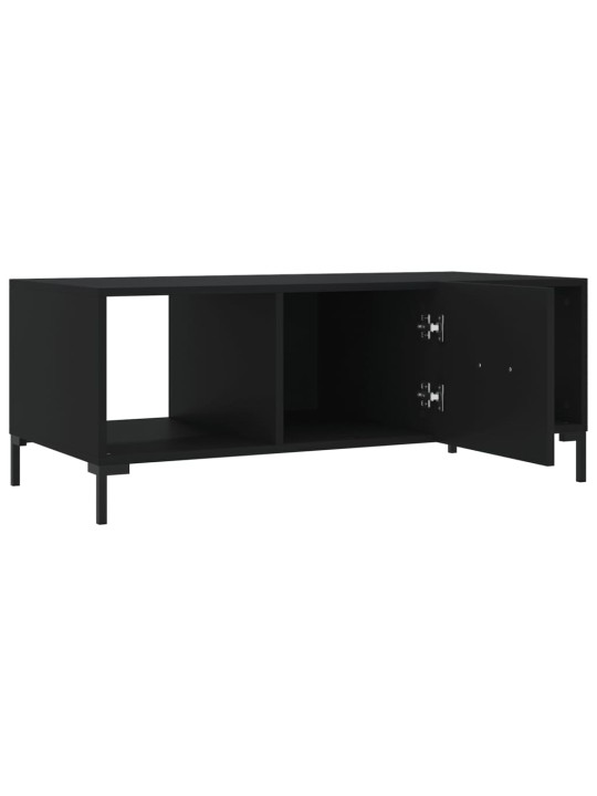 Konferenční stolek černý 102 x 50 x 40 cm kompozitní dřevo