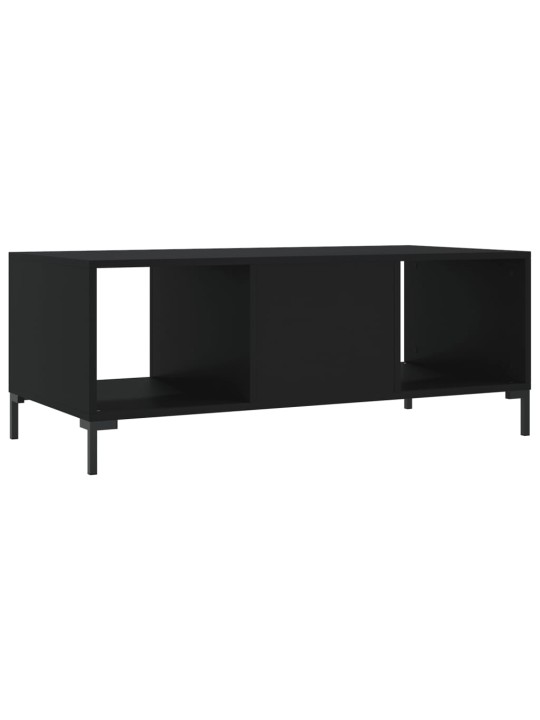 Konferenční stolek černý 102 x 50 x 40 cm kompozitní dřevo