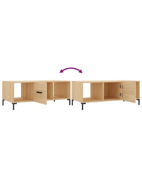 Konferenční stolek dub sonoma 102 x 50 x 40 cm kompozitní dřevo