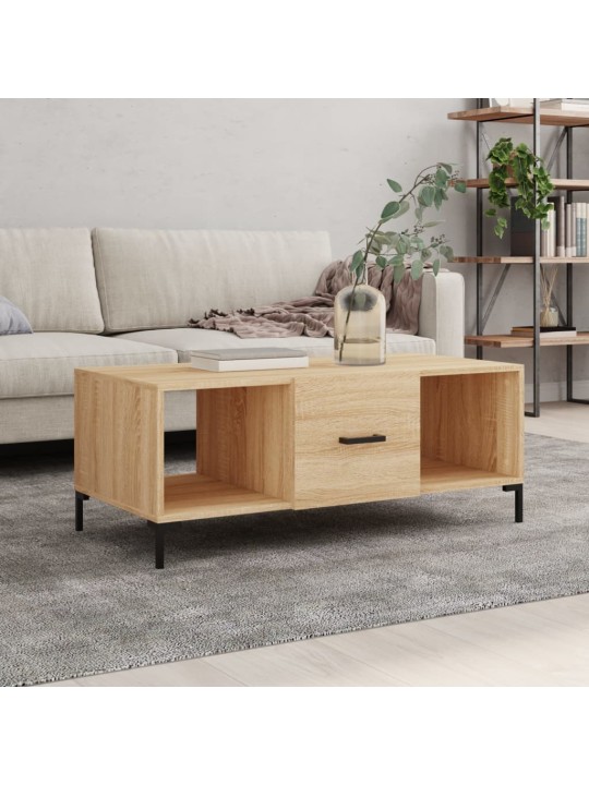 Konferenční stolek dub sonoma 102 x 50 x 40 cm kompozitní dřevo