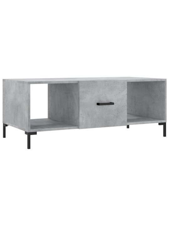 Konferenční stolek betonově šedý 102x50x40 cm kompozitní dřevo
