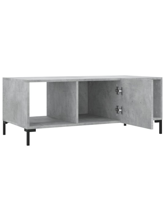 Konferenční stolek betonově šedý 102x50x40 cm kompozitní dřevo
