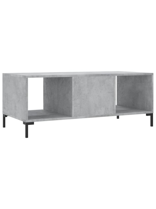 Konferenční stolek betonově šedý 102x50x40 cm kompozitní dřevo