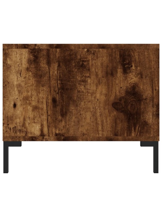 Konferenční stolek kouřový dub 102x50x40 cm kompozitní dřevo