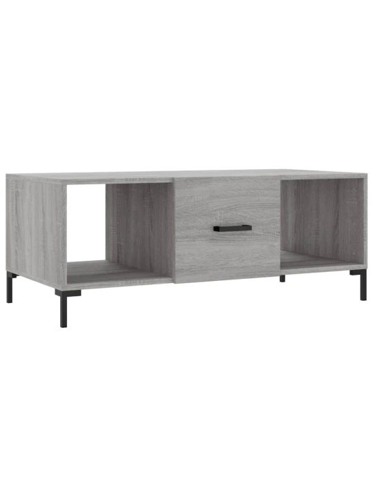 Konferenční stolek šedý sonoma 102x50x40 cm kompozitní dřevo