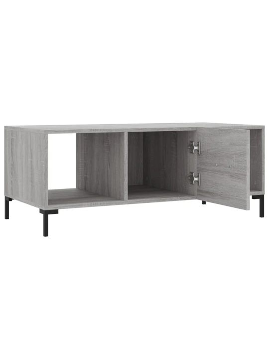 Konferenční stolek šedý sonoma 102x50x40 cm kompozitní dřevo
