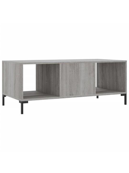 Konferenční stolek šedý sonoma 102x50x40 cm kompozitní dřevo