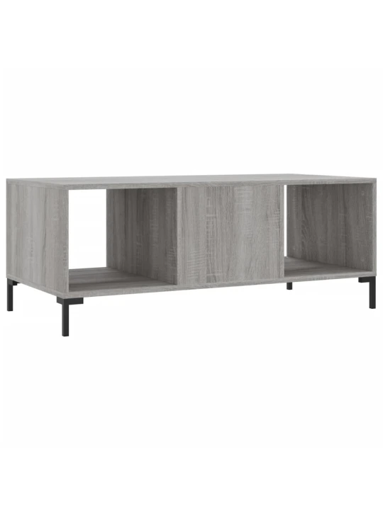 Konferenční stolek šedý sonoma 102x50x40 cm kompozitní dřevo